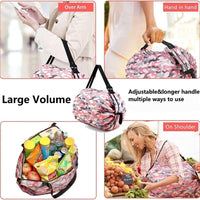 Two Pieces Foldable Shopping Bag