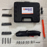 Metal Electric Screwdriver with 47 pcs Screwdriver Bit Set