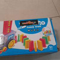Train Toy Domino Set for Kids BPA Free Plastic with Sound Effects